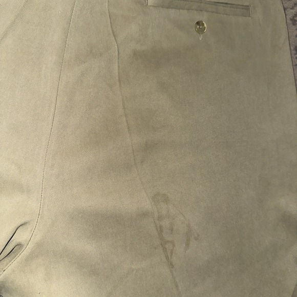 Tommy Bahama Men's St. Thomas T1281 100% Silk Pleated Pants Size 38x34 (38x30) - Picture 6 of 6